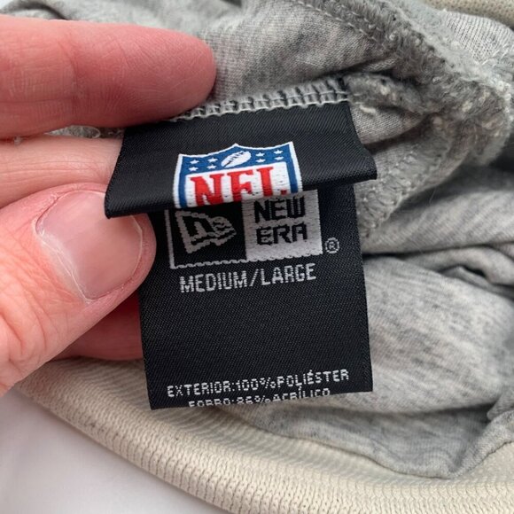 Atlanta Falcons NFL Black White New Era Tie Dye Beanie Cap M/L - Picture 3 of 3